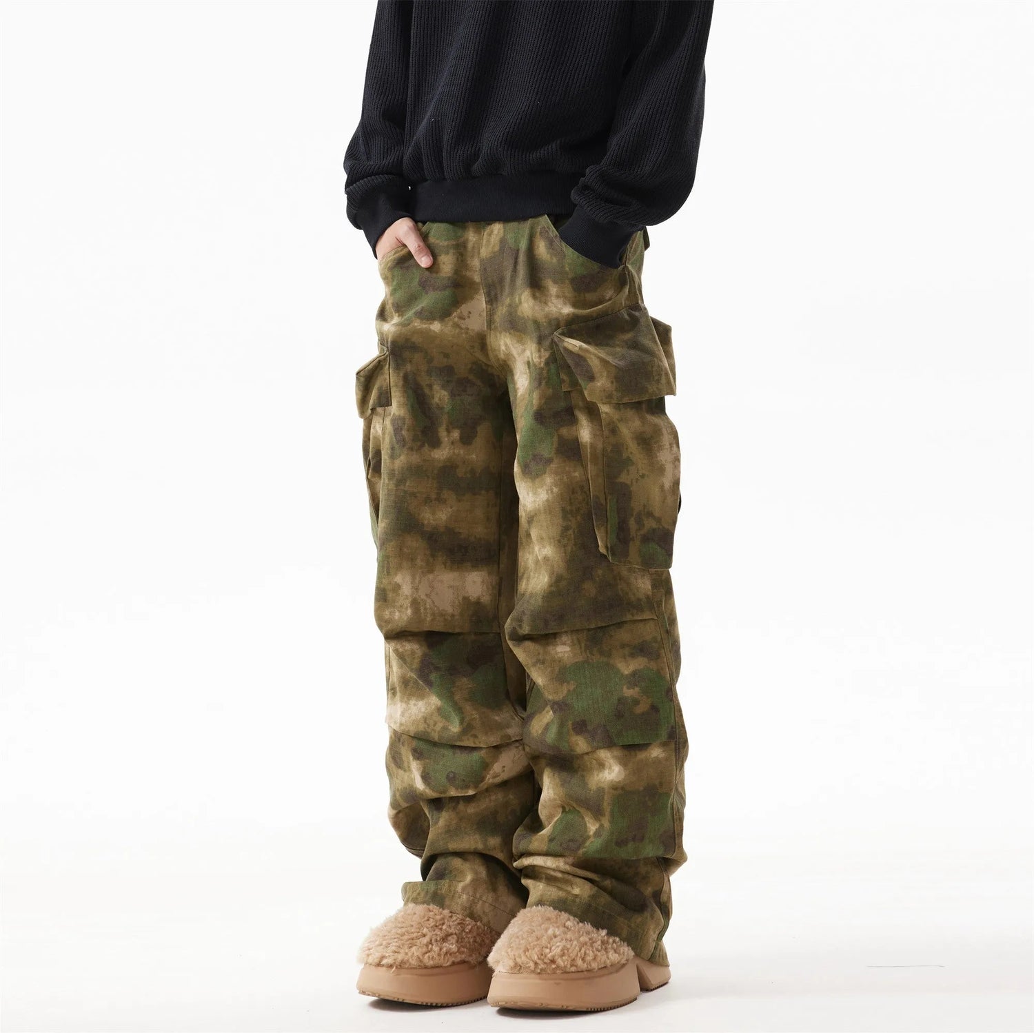 Smudged Camo Pants