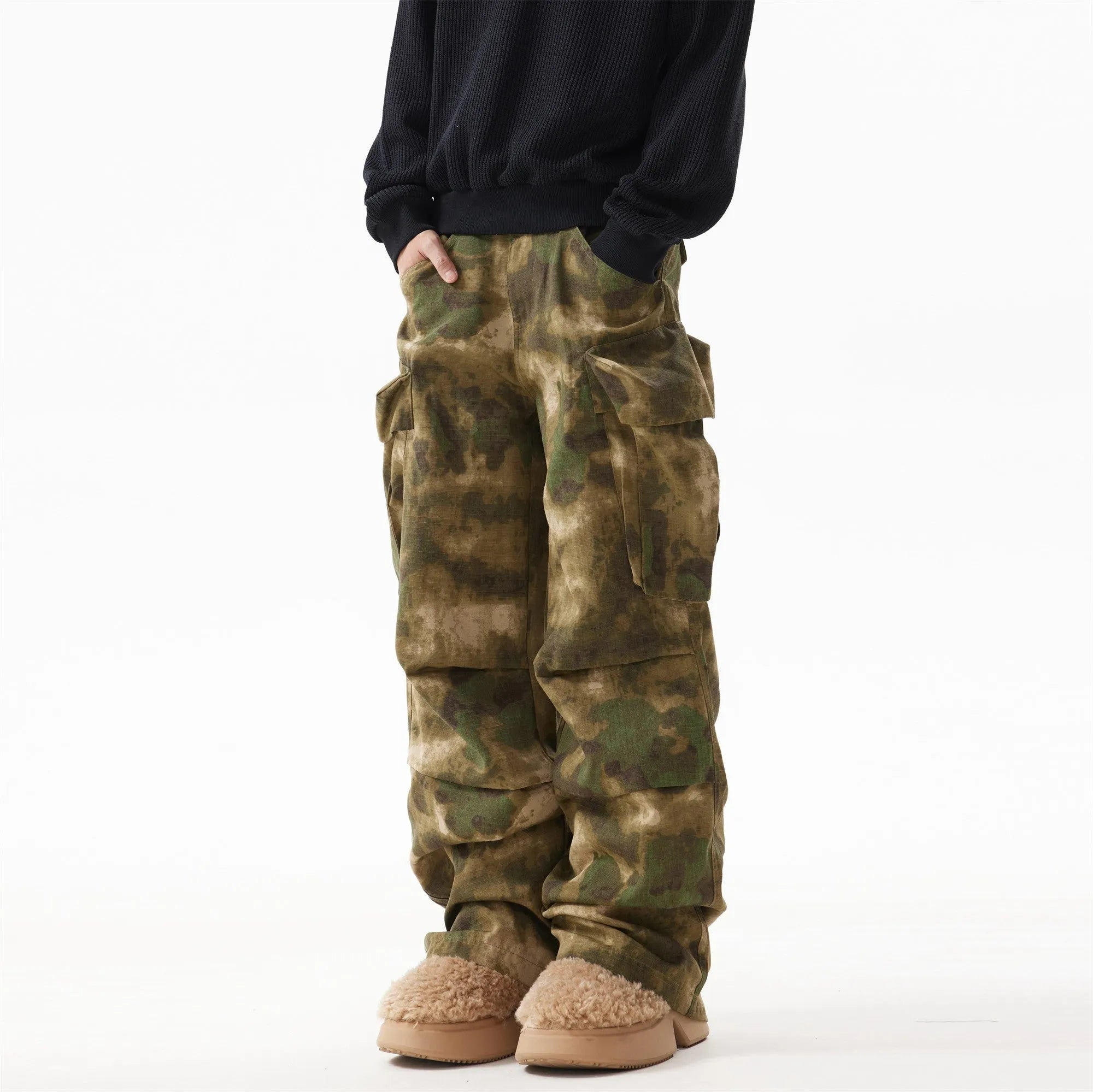 Smudged Camo Pants