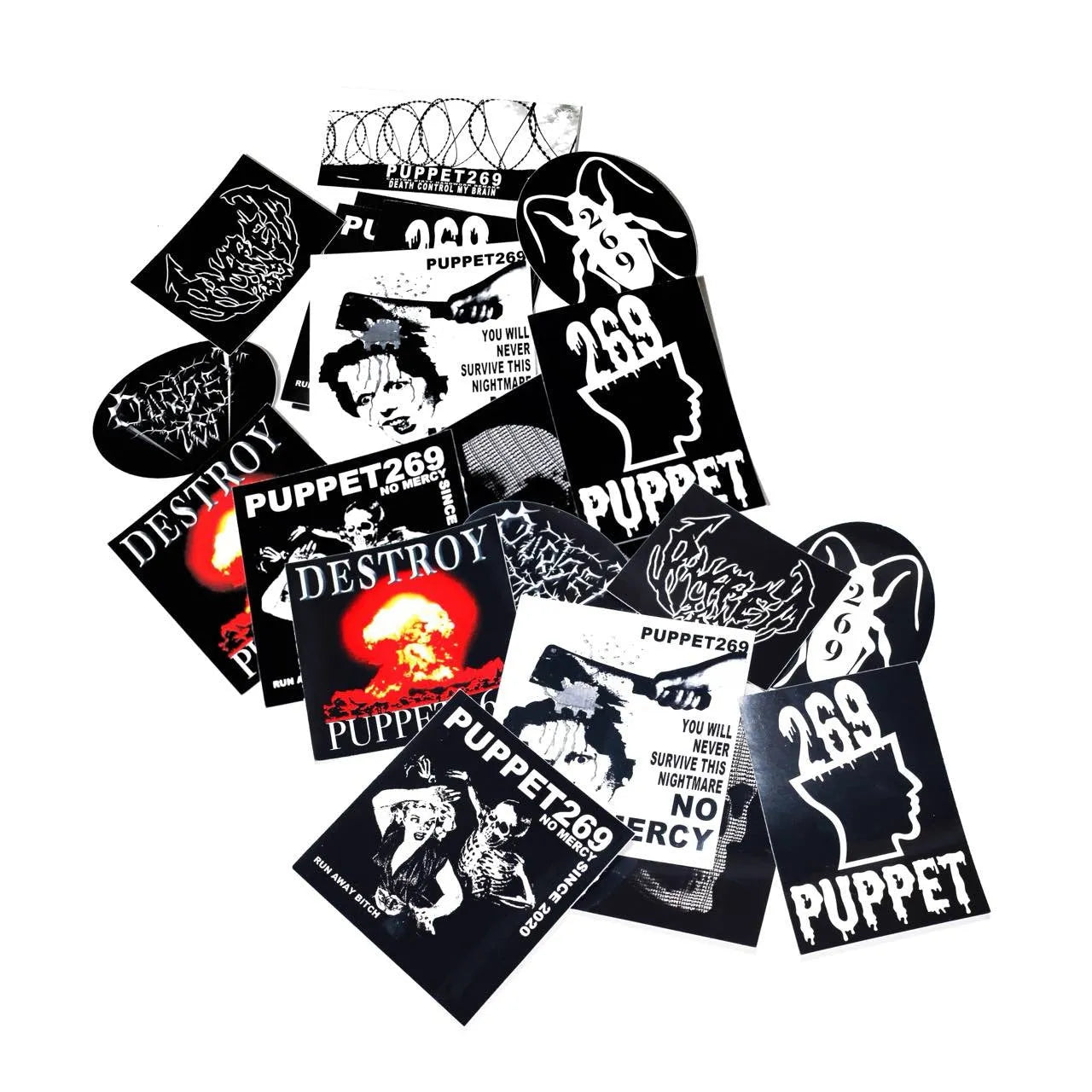 PUPPET269 Stickers