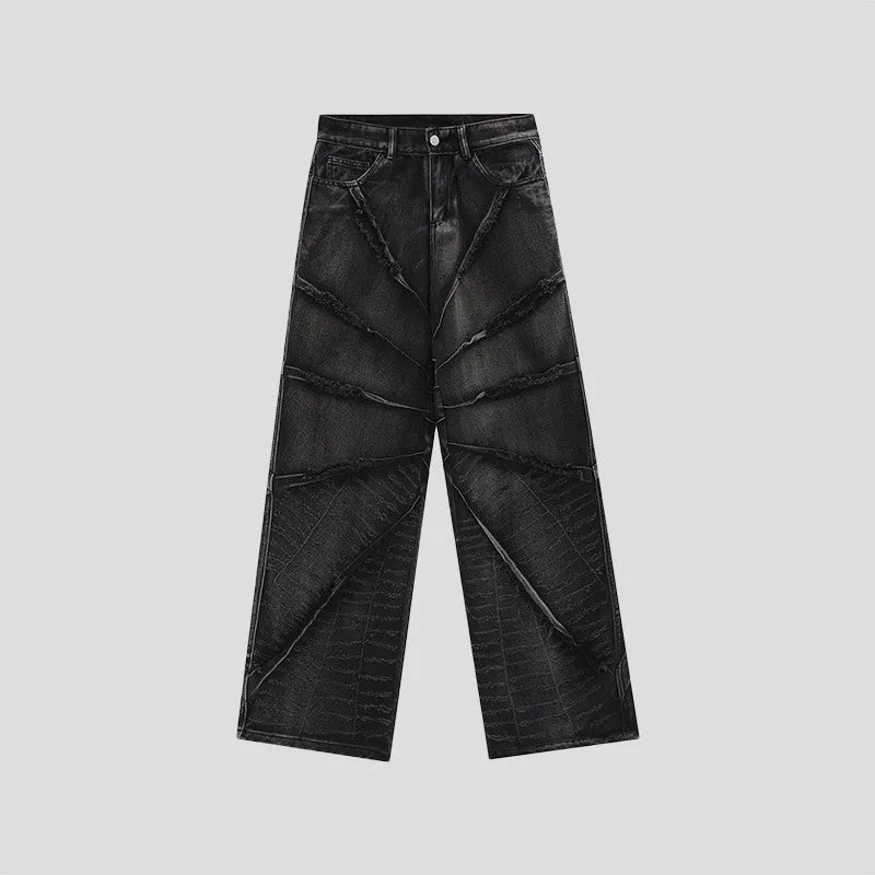 Rough Edge Web Jeans