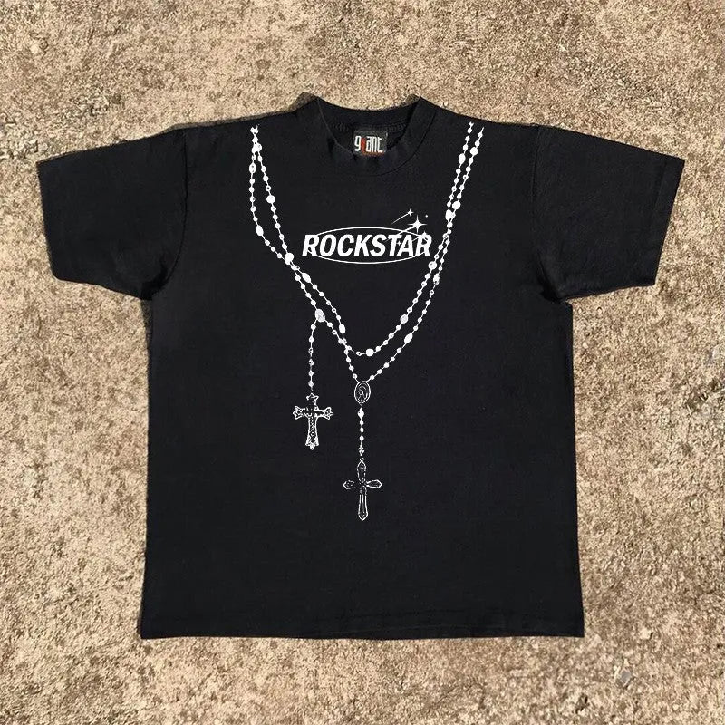 Rockstar Cross Tee