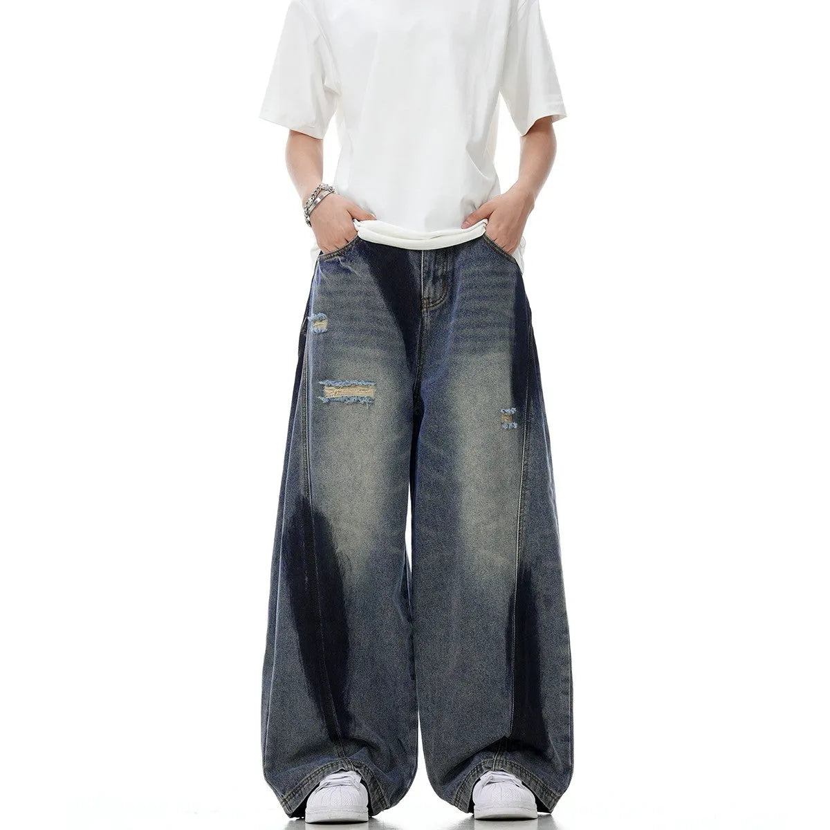 Graffiti Baggy Jeans