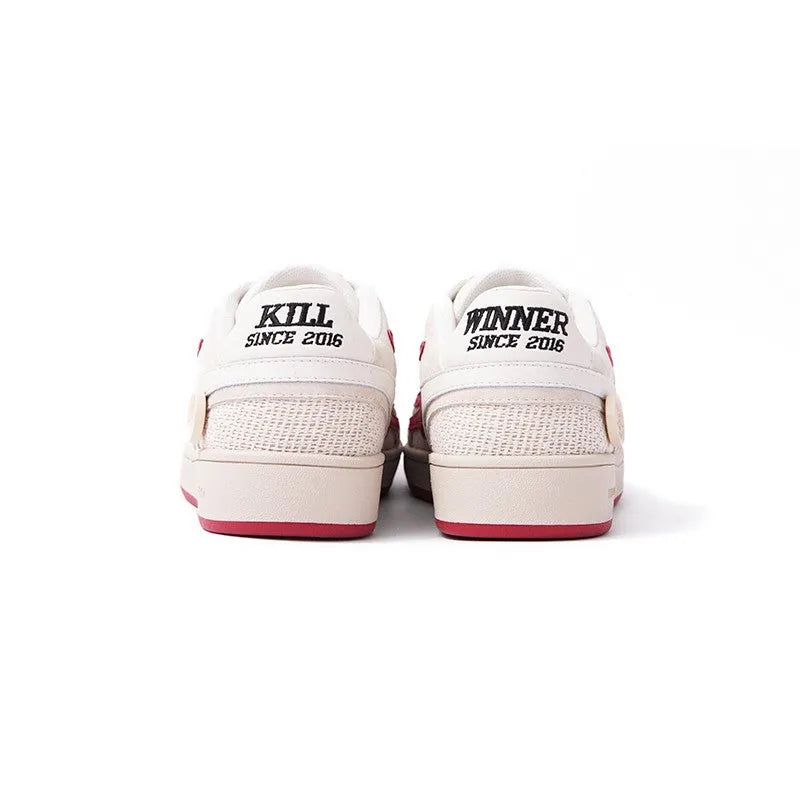 Killwinner Red Flower Low Top Sneakers