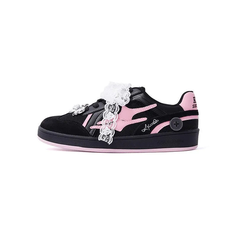 Killwinner Black x Pink Sneakers