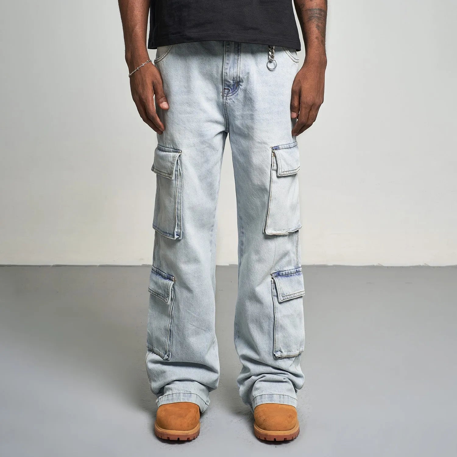 Multipocket Casual Jeans