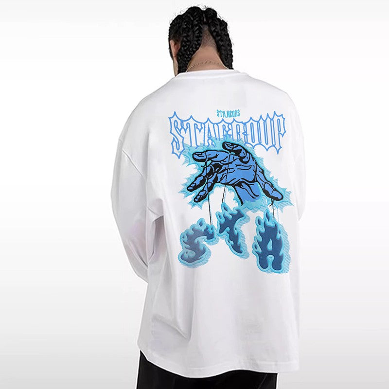 Flame Grip Oversized Long Sleeves