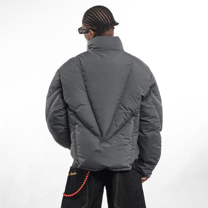 Deconstructed Line Puffer Jacket