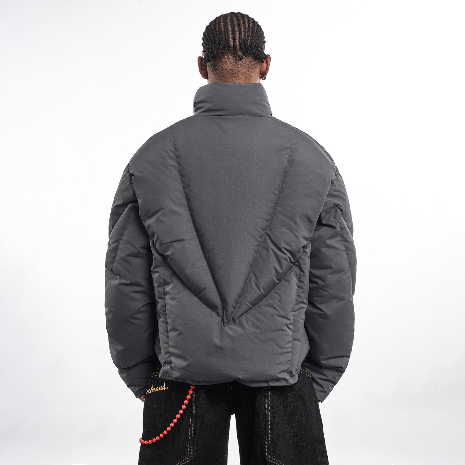 Deconstructed Line Puffer Jacket