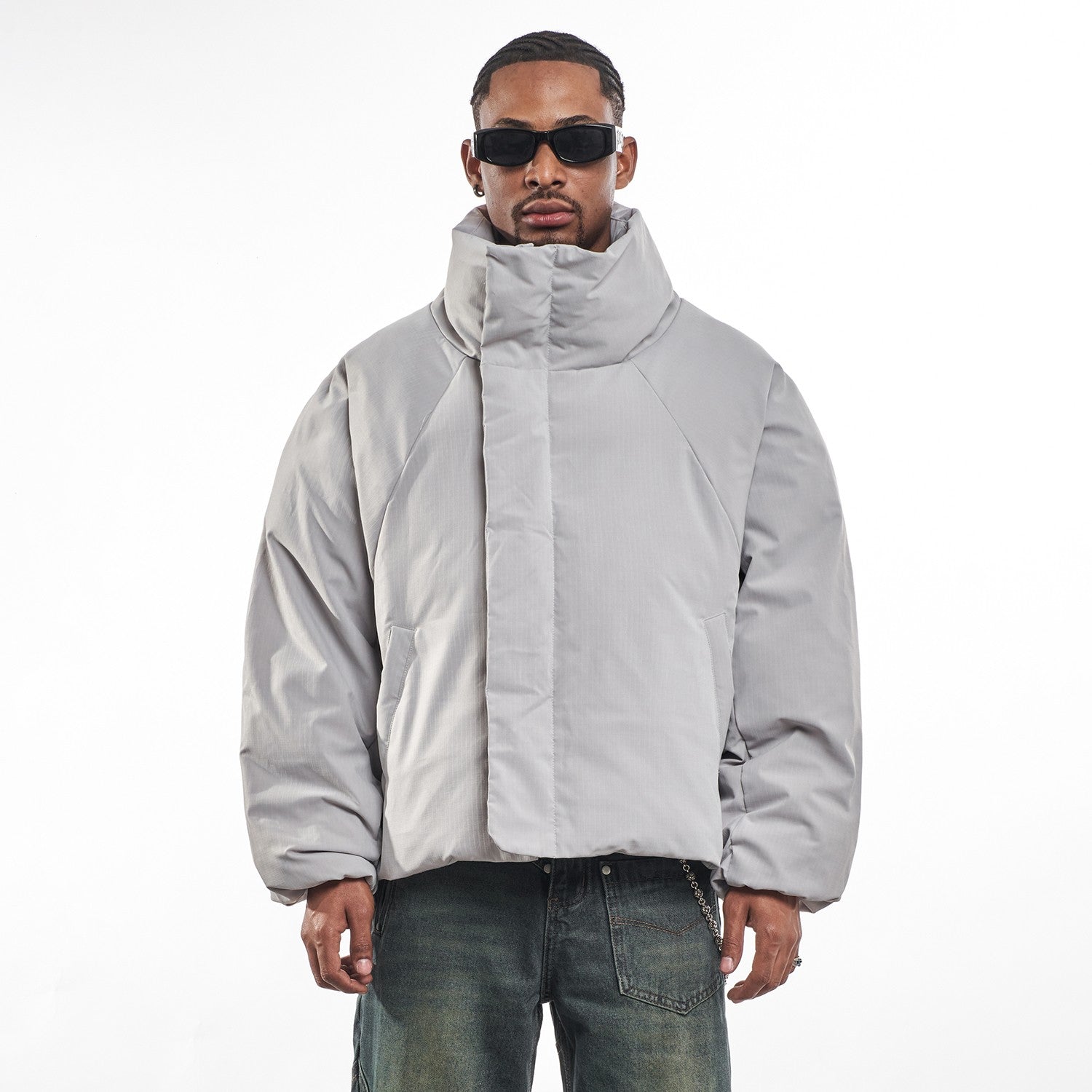 Casual Stand Up Collar Winter Jacket