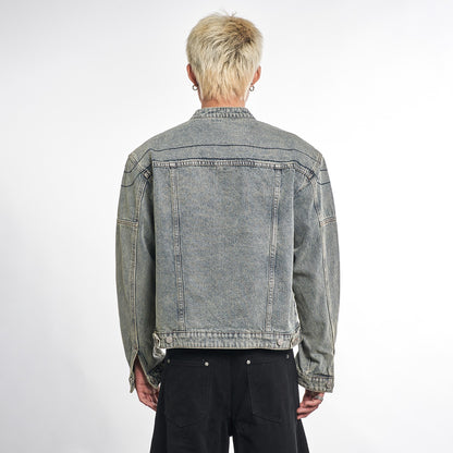 Vintage Wash Denim Jacket