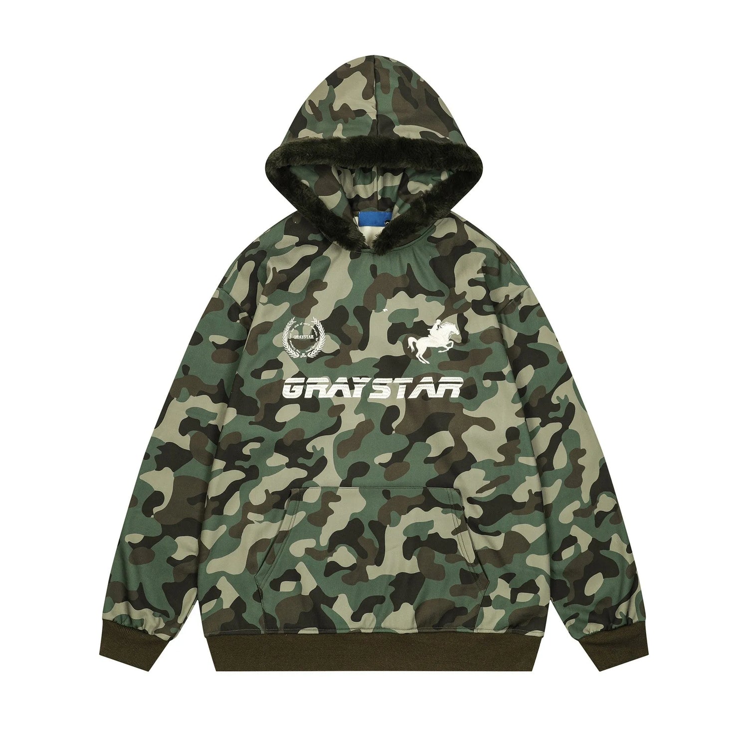 Graystar Fur Hoodie Camouflage