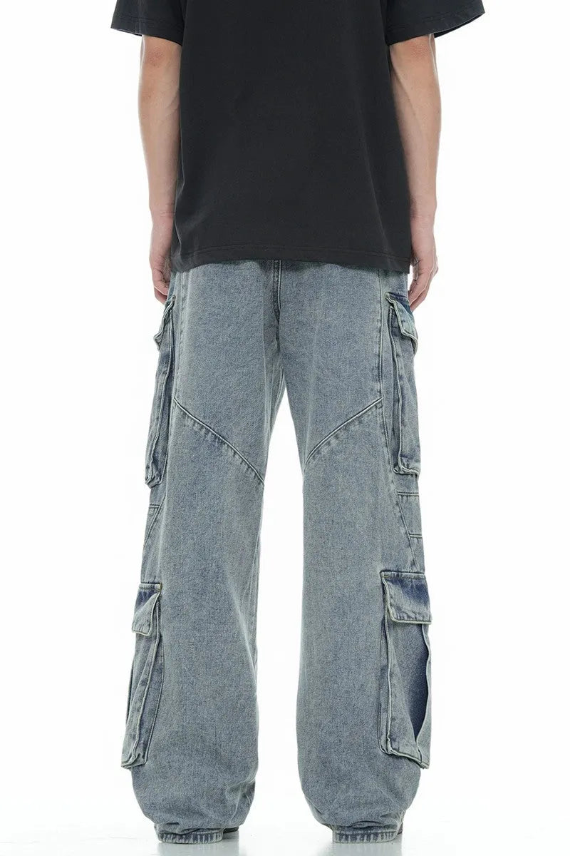 Heavyweight High Street Jeans Backside