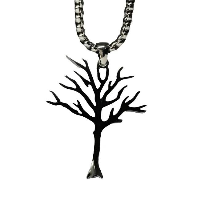 XXX Leafless Tree Necklace - Keystreetwear