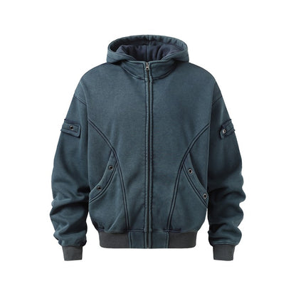 Edgy Utility Hoodie