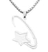 Pop Smoke Shooting Star Woo Necklace | Pendant - Keystreetwear