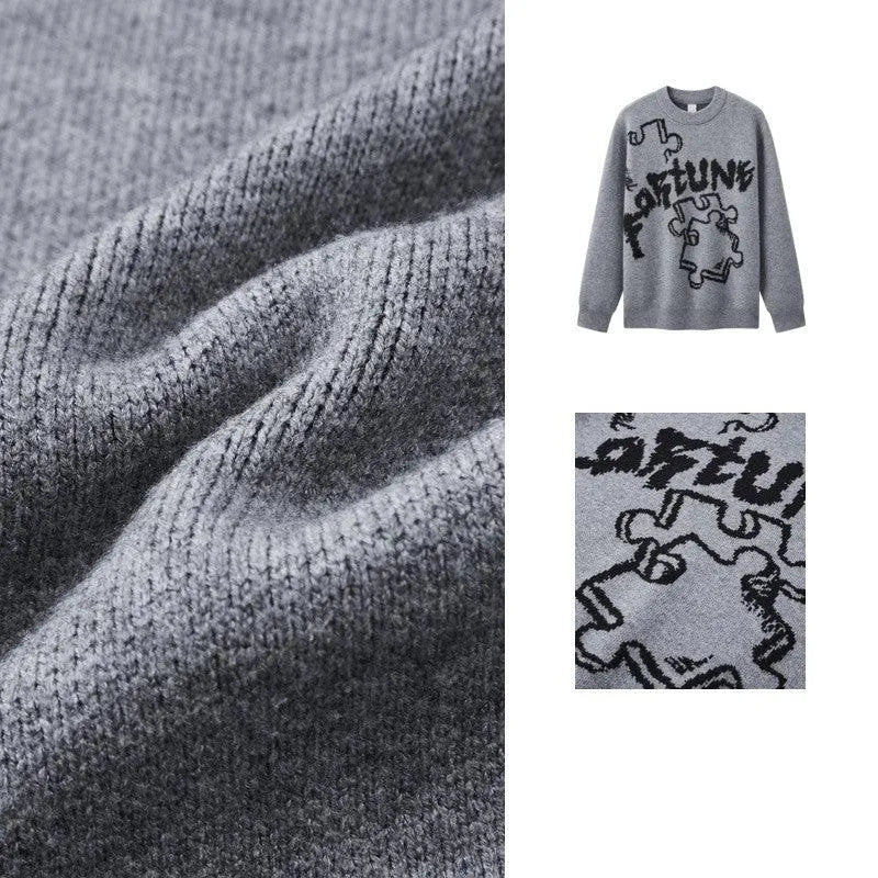 Fortune Puzzle Sweater