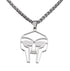 MF Doom Mask Necklace - Keystreetwear