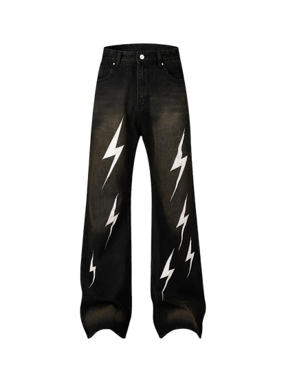 Lightning Patch Jeans