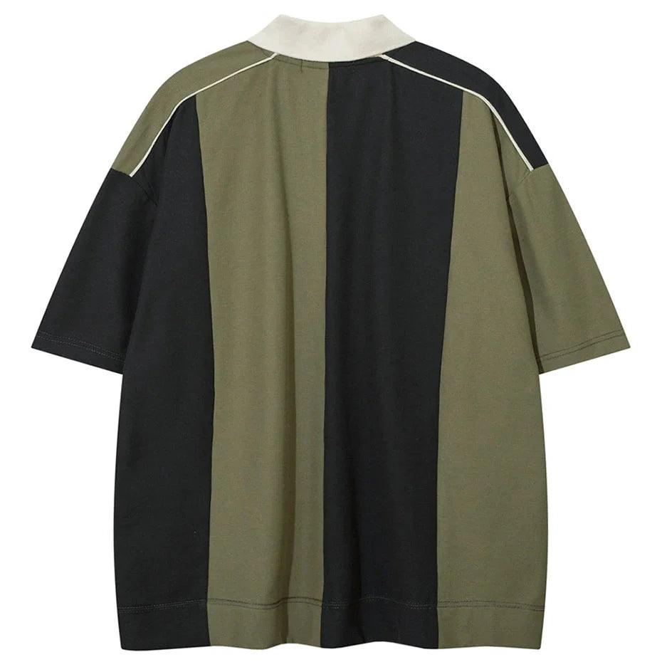 BORFEND Stripe Sports Jersey - Keystreetwear