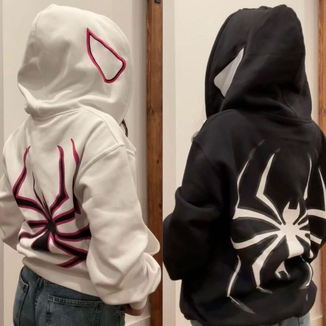 Y2K Spiderman Zip Up V2 - Keystreetwear