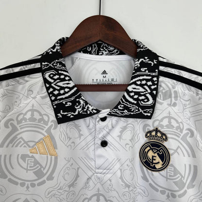 Real Madrid &quot;Imperial Elegance&quot; Jersey Kit | Collar Patches Details - Keystreetwear