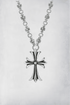 Goth Cross Chain Necklace- Keystreetwear