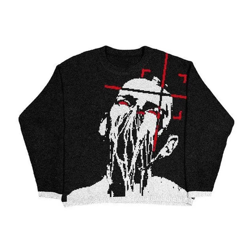 Zombie Knit Sweatshirt