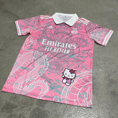 Real Madrid Hello Kitty Dragon Jersey - Keystreetwear