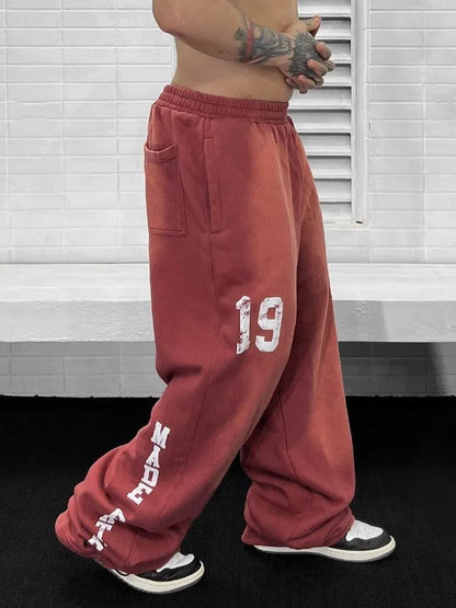 BLACKAIR Football Sweats Red - Keystreetwear