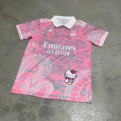 Real Madrid Hello Kitty Dragon Jersey - Keystreetwear