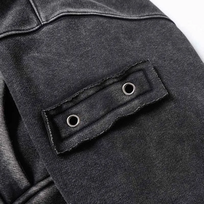 Edgy Utility Hoodie