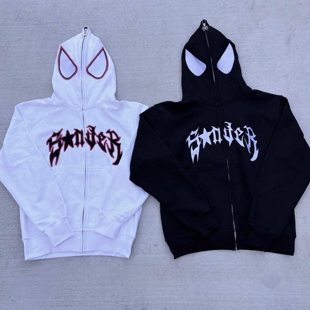 Y2K Spiderman Zip Up V2 - Keystreetwear