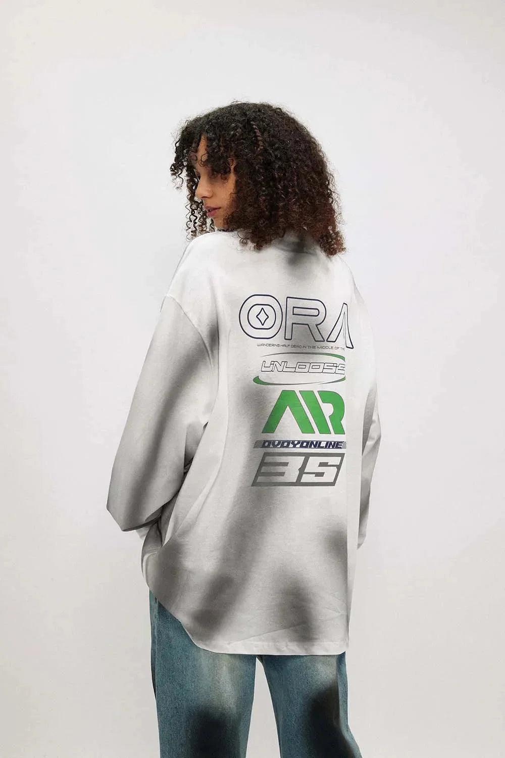 UNLOOSE Dirt Track Racing Graphic Long Sleeve - Keystreetwear