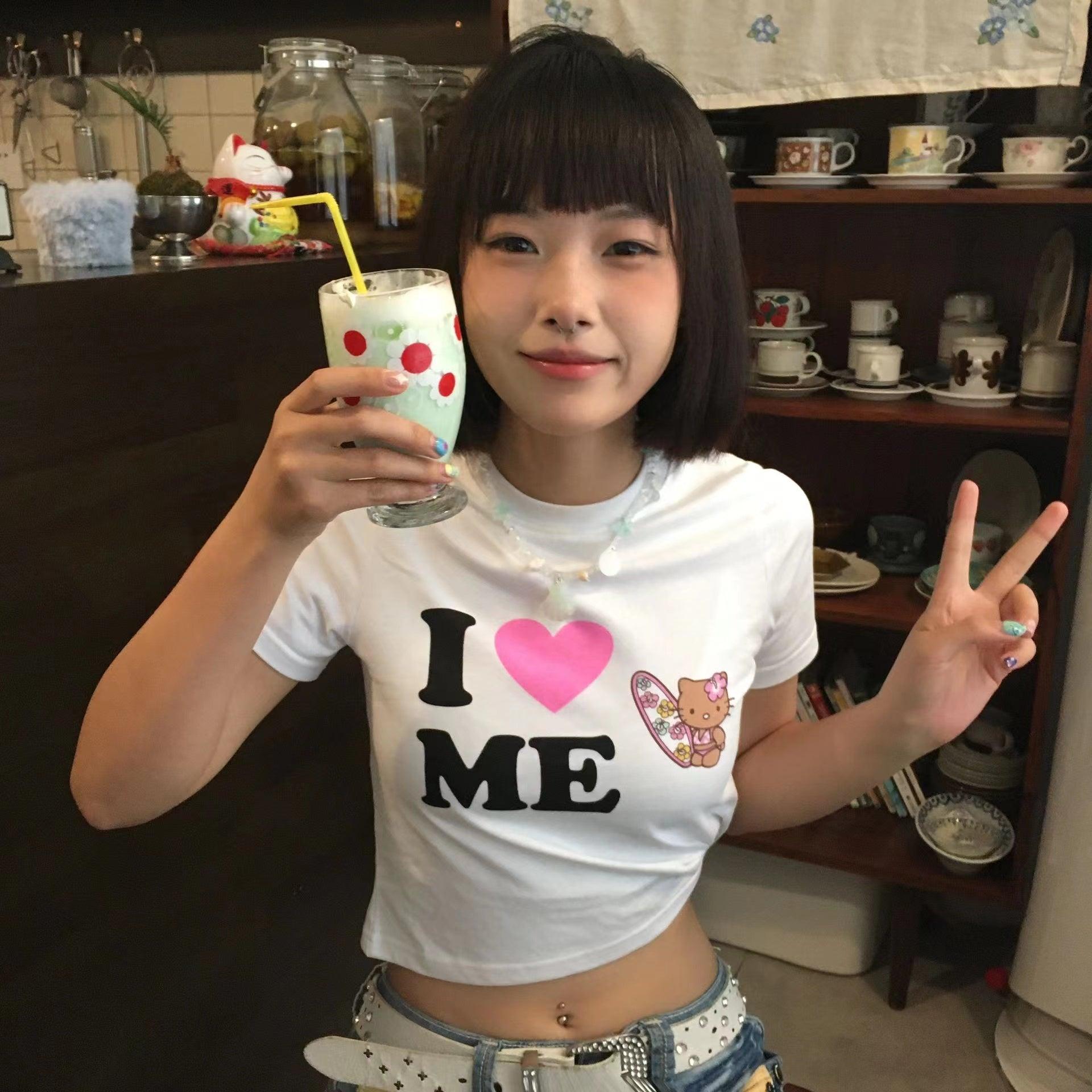 Hello Kitty Crop Top - Keystreetwear