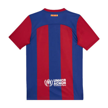 "HK" Barca Soccer Jersey Backside - Keystreetwear