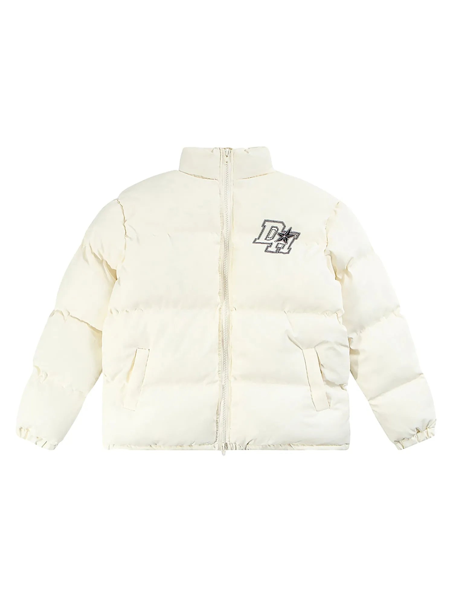 DH Down Jacket 1393 White Frontsite