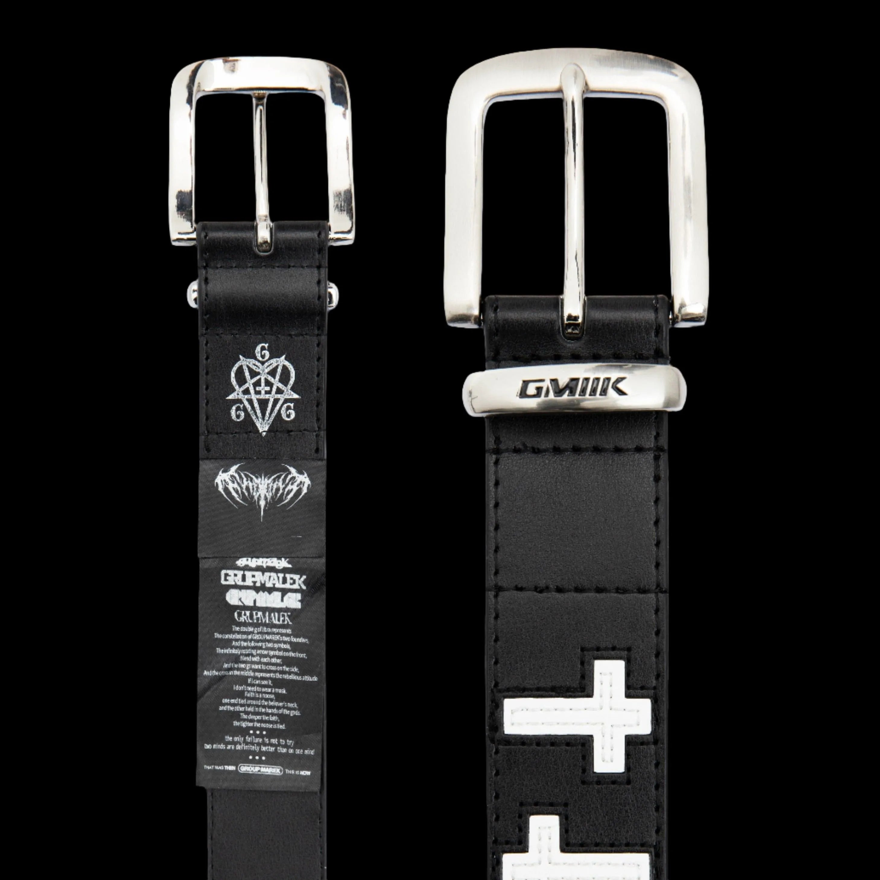 Leather Cross Belt