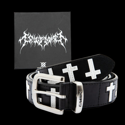 Leather Cross Belt