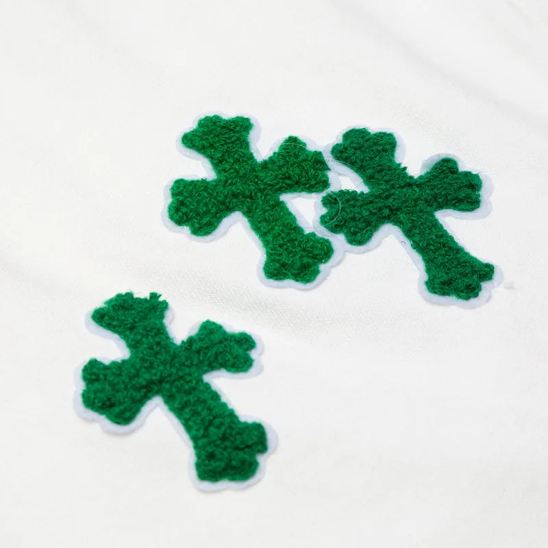 Green cross patches