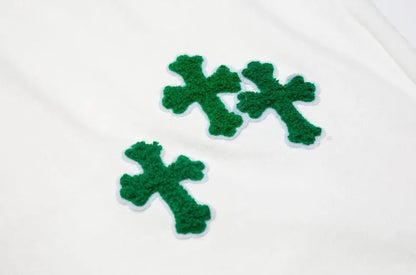 Green cross patches