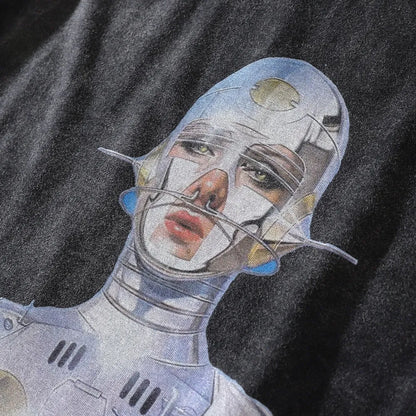 Hajime Sorayama Oversize Cotton T-Shirt