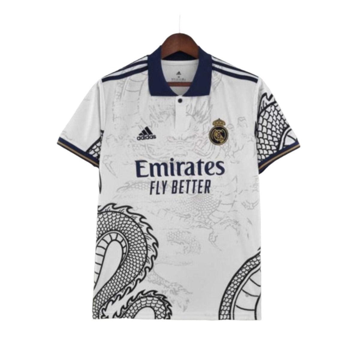 Real Madrid &quot;Dragon Blanco&quot; Jersey Kit White - Keystreetwear