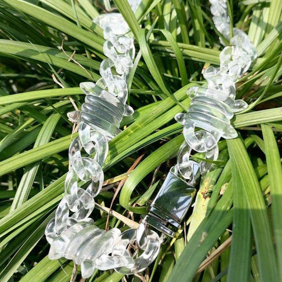 Clear Barbed Wire Necklace - Project Zuki