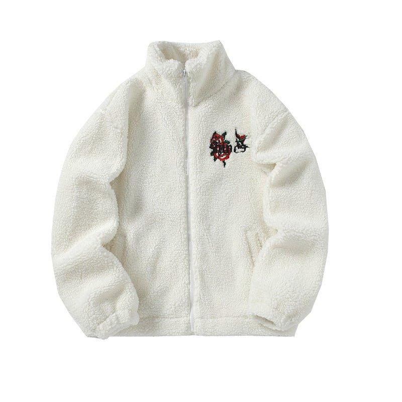 Cozy Rose Exclusive Coat White