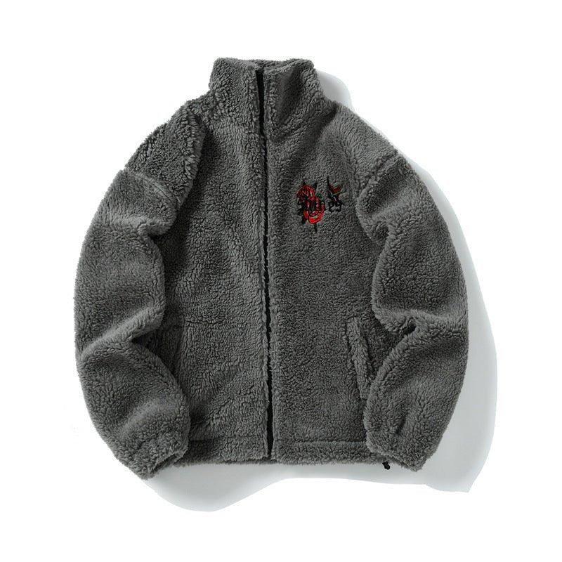 Cozy Rose Exclusive Coat Gray