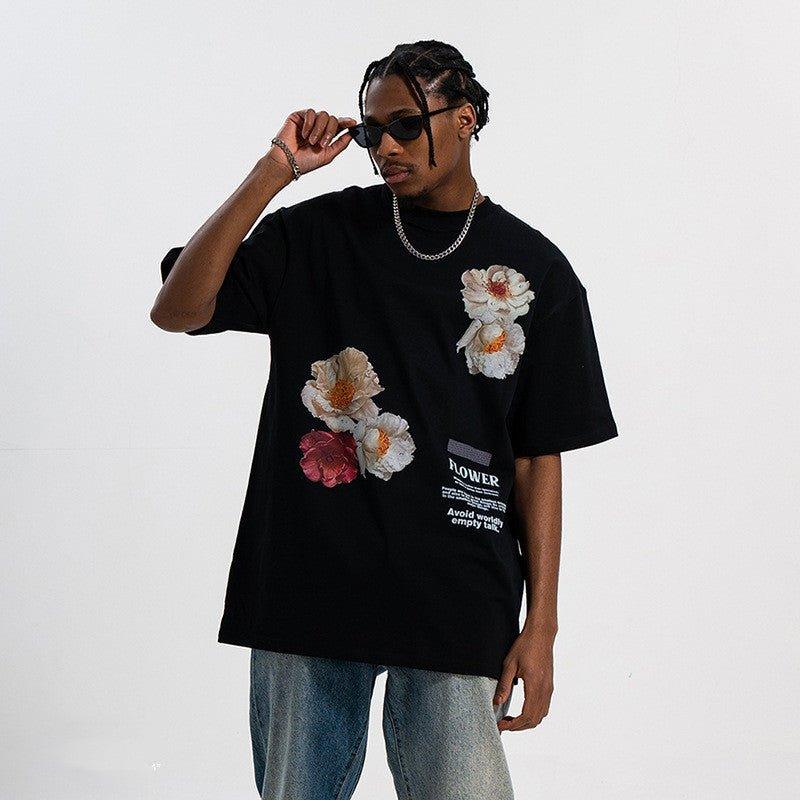 Flower Injection Tee - Keystreetwear