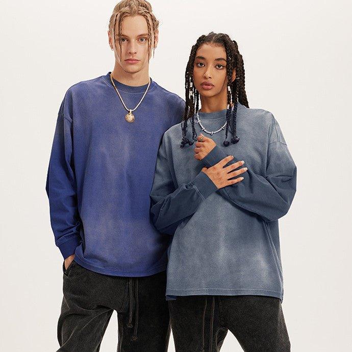 Retro Distressed Couple Tee - Keystreetwear