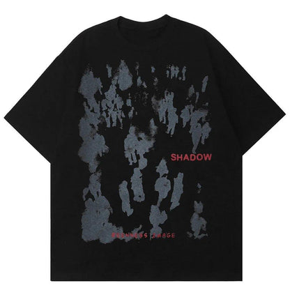 Shadow Realm Oversized Tee - Keystreetwear