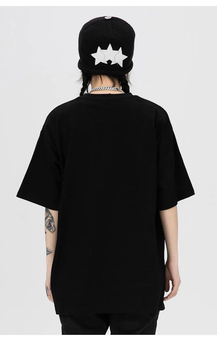 Shadow Realm Oversized Tee - Keystreetwear