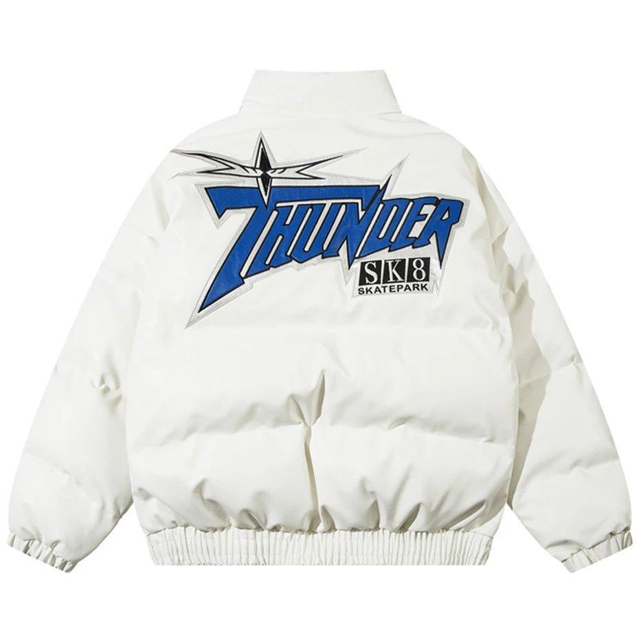 SK8 Thunder Skatepark Puffer Jacket - Keystreetwear